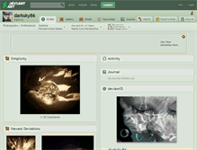 Tablet Screenshot of darksky86.deviantart.com