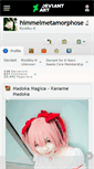 Mobile Screenshot of himmelmetamorphose.deviantart.com
