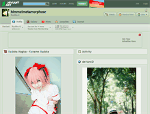 Tablet Screenshot of himmelmetamorphose.deviantart.com