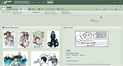Desktop Screenshot of maiji.deviantart.com