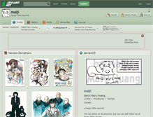 Tablet Screenshot of maiji.deviantart.com