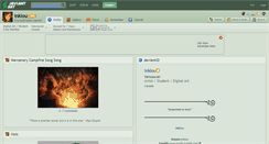 Desktop Screenshot of inklou.deviantart.com