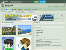 Tablet Screenshot of anime-total.deviantart.com