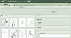 Desktop Screenshot of basoka.deviantart.com