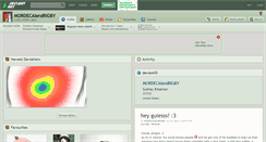 Desktop Screenshot of mordecaiandrigby.deviantart.com