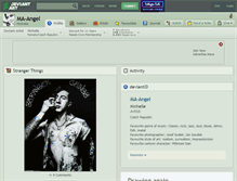 Tablet Screenshot of ma-angel.deviantart.com