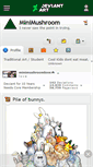 Mobile Screenshot of minimushroom.deviantart.com