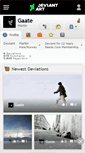 Mobile Screenshot of gaate.deviantart.com