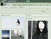 Tablet Screenshot of gaate.deviantart.com