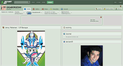 Desktop Screenshot of gigaborgesnx.deviantart.com