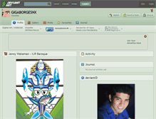 Tablet Screenshot of gigaborgesnx.deviantart.com