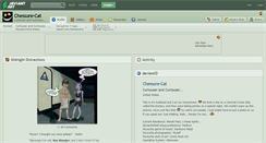 Desktop Screenshot of chessure-cat.deviantart.com