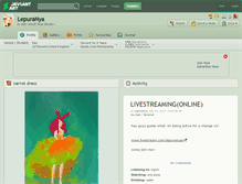 Tablet Screenshot of lepuranya.deviantart.com