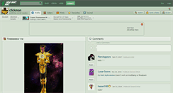 Desktop Screenshot of clickmon.deviantart.com