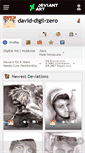 Mobile Screenshot of david-digil-zero.deviantart.com