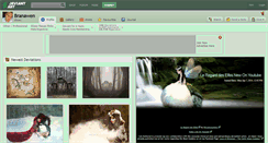 Desktop Screenshot of branawen.deviantart.com