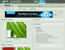 Tablet Screenshot of ahmedo.deviantart.com