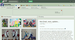 Desktop Screenshot of ponycrafter.deviantart.com