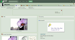 Desktop Screenshot of lady-inari.deviantart.com