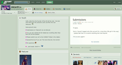 Desktop Screenshot of hitgirlfc.deviantart.com