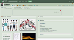 Desktop Screenshot of klcreations.deviantart.com