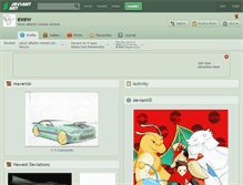 Tablet Screenshot of exew.deviantart.com