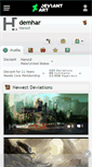 Mobile Screenshot of demhar.deviantart.com