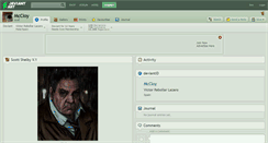 Desktop Screenshot of mccloy.deviantart.com