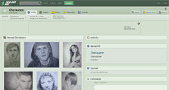 Desktop Screenshot of chevaunne.deviantart.com
