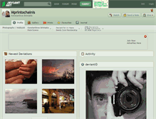 Tablet Screenshot of mprintochainis.deviantart.com