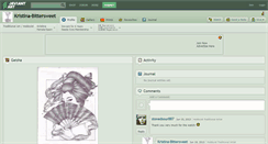 Desktop Screenshot of kristina-bittersweet.deviantart.com
