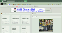Desktop Screenshot of pogib14.deviantart.com