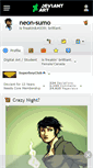 Mobile Screenshot of neon-sumo.deviantart.com