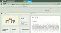 Desktop Screenshot of anlekr.deviantart.com