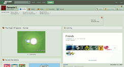 Desktop Screenshot of flamaster3.deviantart.com