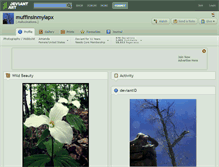 Tablet Screenshot of muffinsinmylapx.deviantart.com