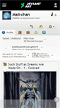 Mobile Screenshot of mali-chan.deviantart.com