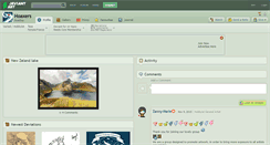 Desktop Screenshot of hoaxers.deviantart.com