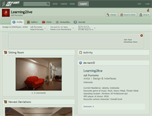 Tablet Screenshot of learning2live.deviantart.com