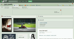 Desktop Screenshot of czech-republic.deviantart.com