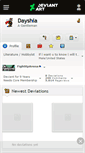 Mobile Screenshot of dayshia.deviantart.com