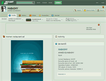 Tablet Screenshot of habashy.deviantart.com