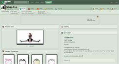 Desktop Screenshot of failure4two.deviantart.com