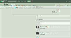 Desktop Screenshot of kirstinn.deviantart.com
