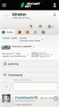 Mobile Screenshot of kirstinn.deviantart.com