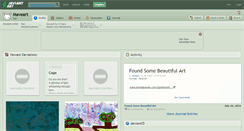 Desktop Screenshot of maveart.deviantart.com