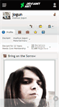Mobile Screenshot of jogun.deviantart.com