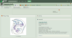 Desktop Screenshot of dragonghosthalfa.deviantart.com