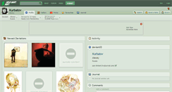 Desktop Screenshot of kurbatov.deviantart.com