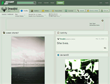 Tablet Screenshot of drasdjid.deviantart.com